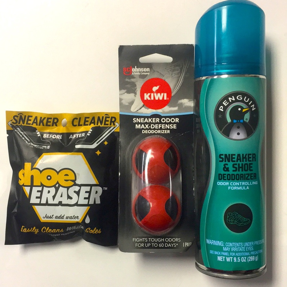 Sneaker & Shoe Deodorizer & Cleaning Set